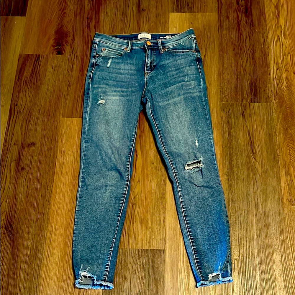 Nicole Miller SOHO High Rise Ankle skinny jeans, size 4